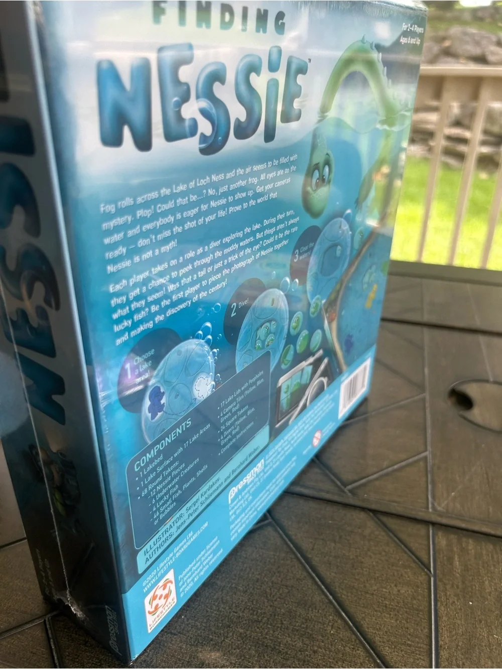 New Finding Nessie The Innovative 3D game of adventure by Pressman gift